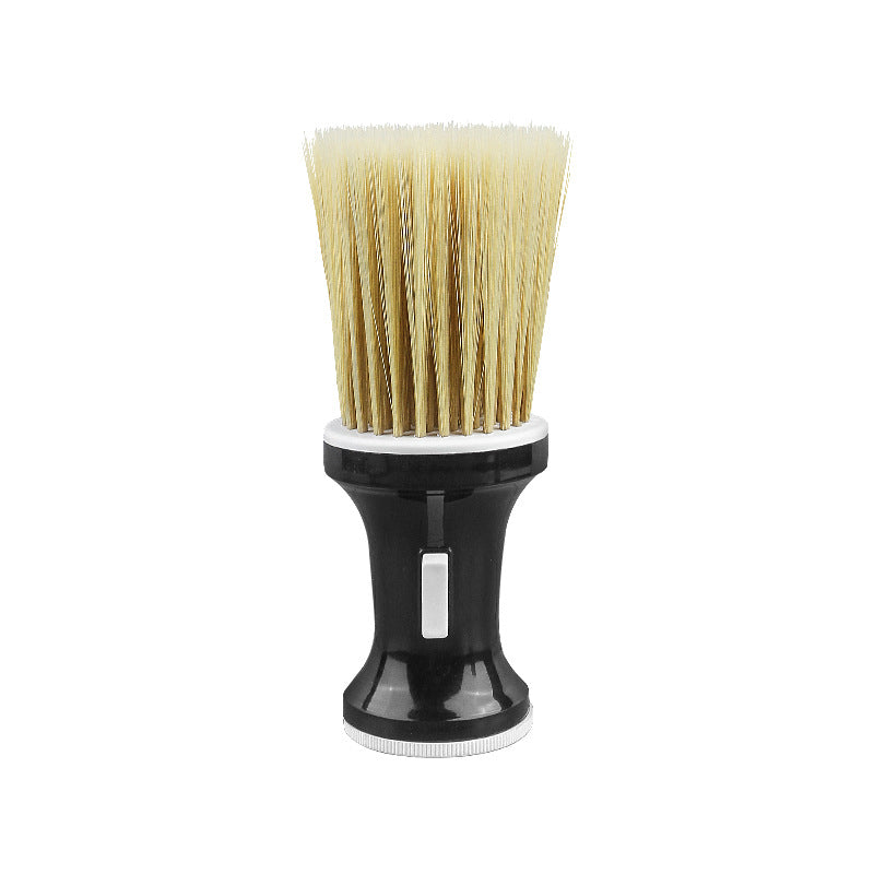 Brosse de coiffure pour hommes, nettoyage cassé, cou, poudre amovible, accessoires de maquillage