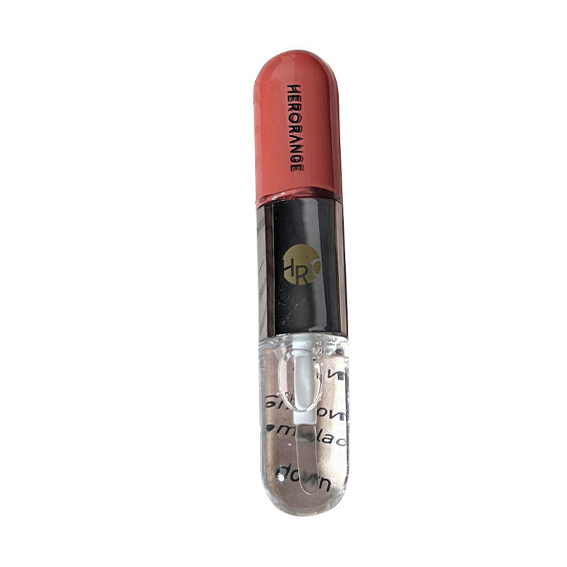 Raincoat Cinnamon Milk Tea Transparent Nude Mirror Full Lipsticks