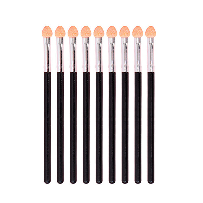 Single Sponge Shadow Brush Two-color Rubber Makeup Brushes Accessories