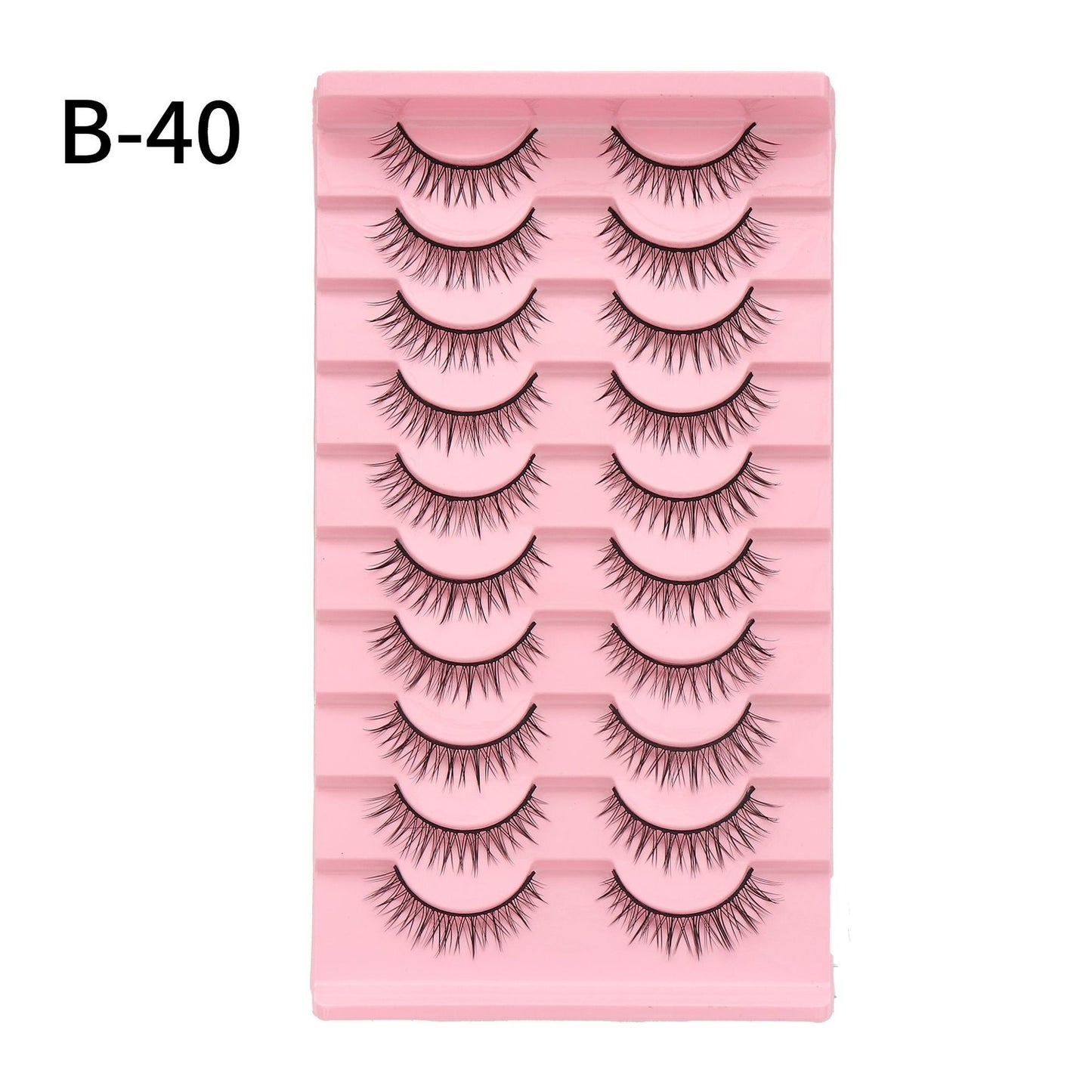 Wear Sharpened Little Devil Comic Eyelashes False Lashes