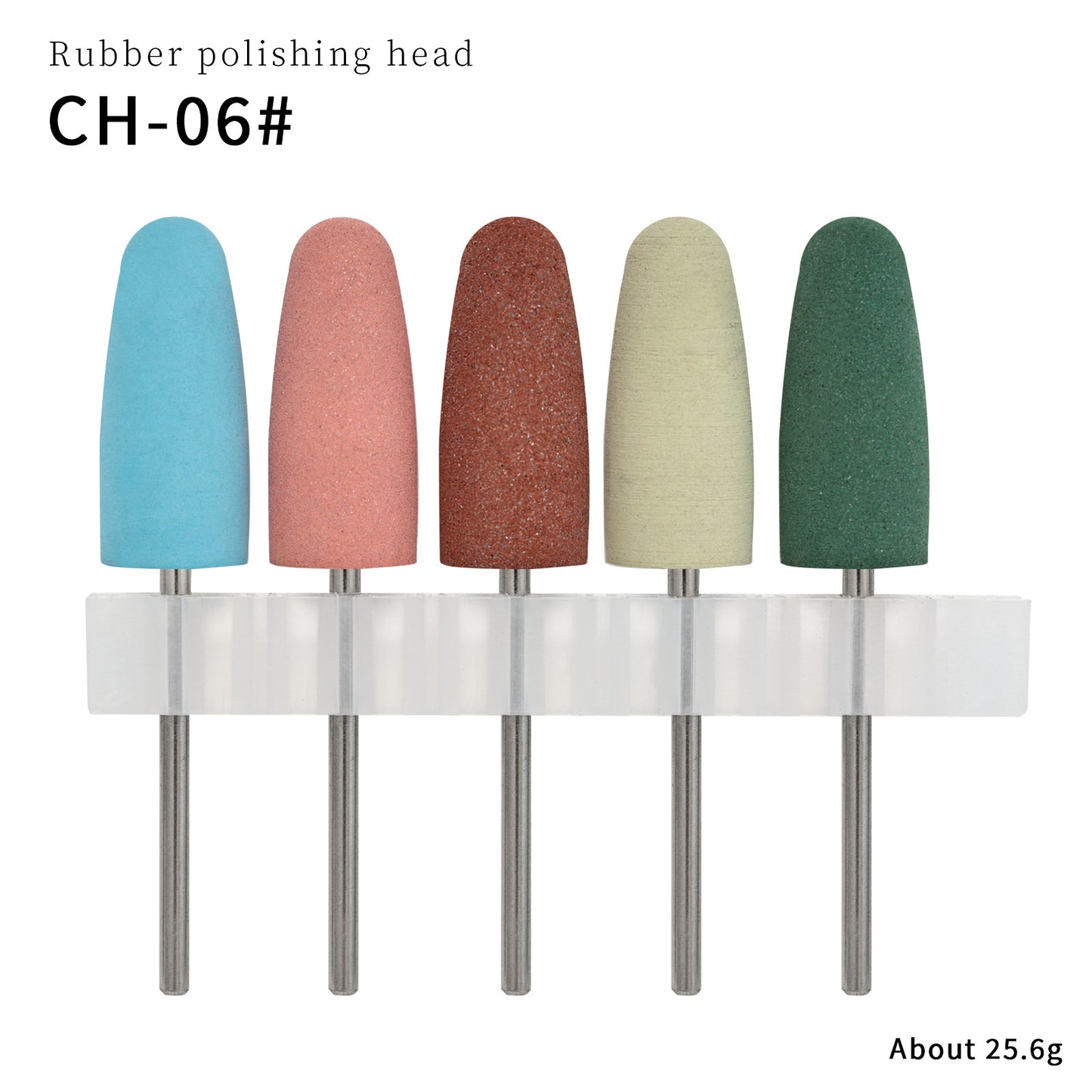 Implement Grinding Head Suit Silicone Polishing Nail Tool Set