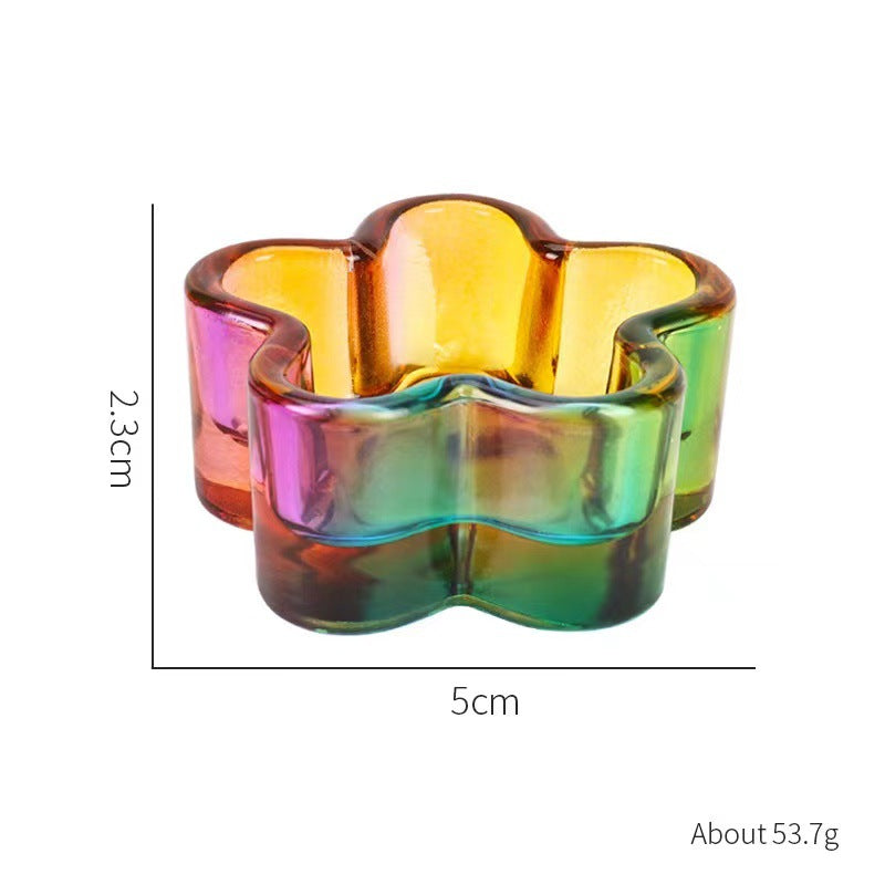 Ensemble de tasses de nettoyage pour pinceaux en verre liquide avec outils pour ongles colorés