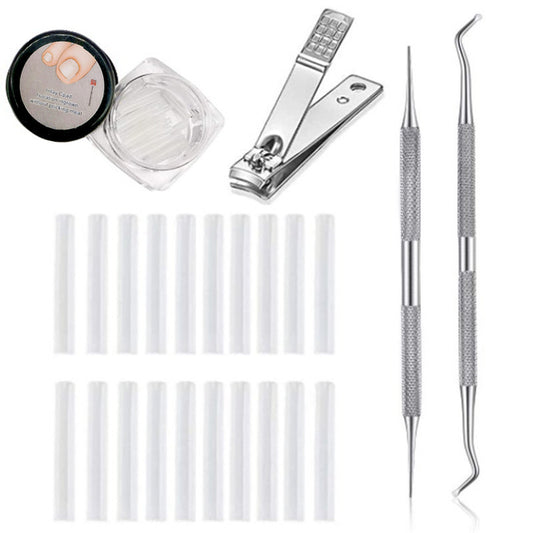 Inflammation Filling Gasket Brace Paste Toenail Straightening Nail Tool Set