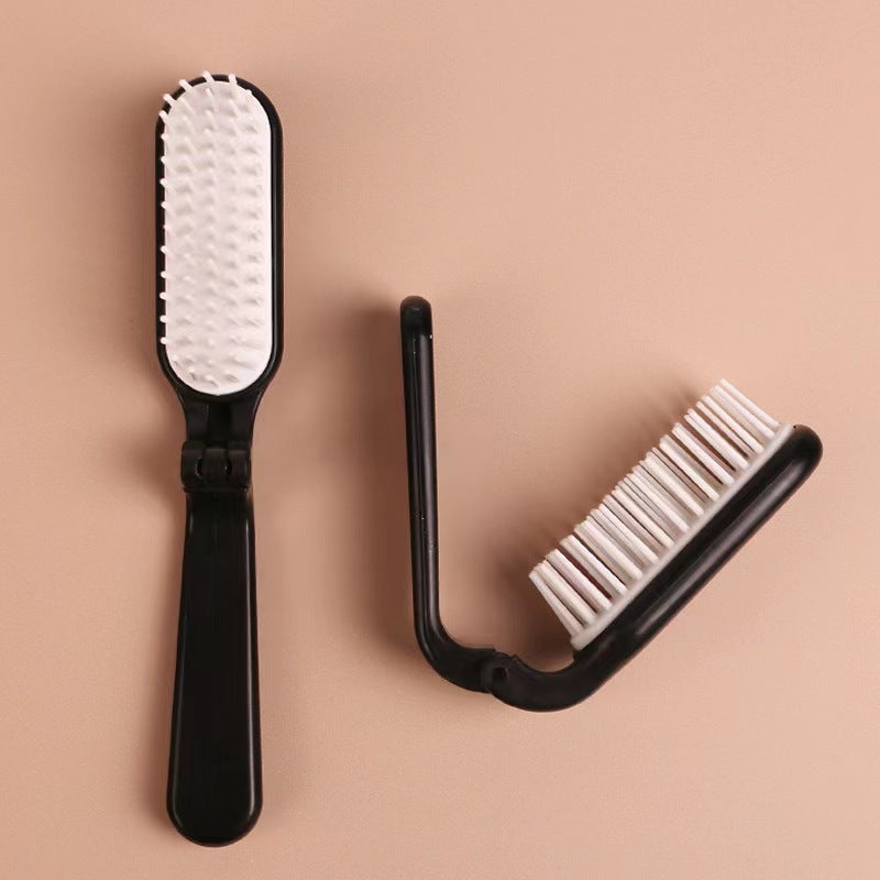 Brosses et peignes à cheveux de voyage portables et pliables classiques pour massage