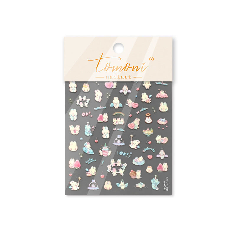 Shell Light Stationery Phone Case Cute Nail Stickers