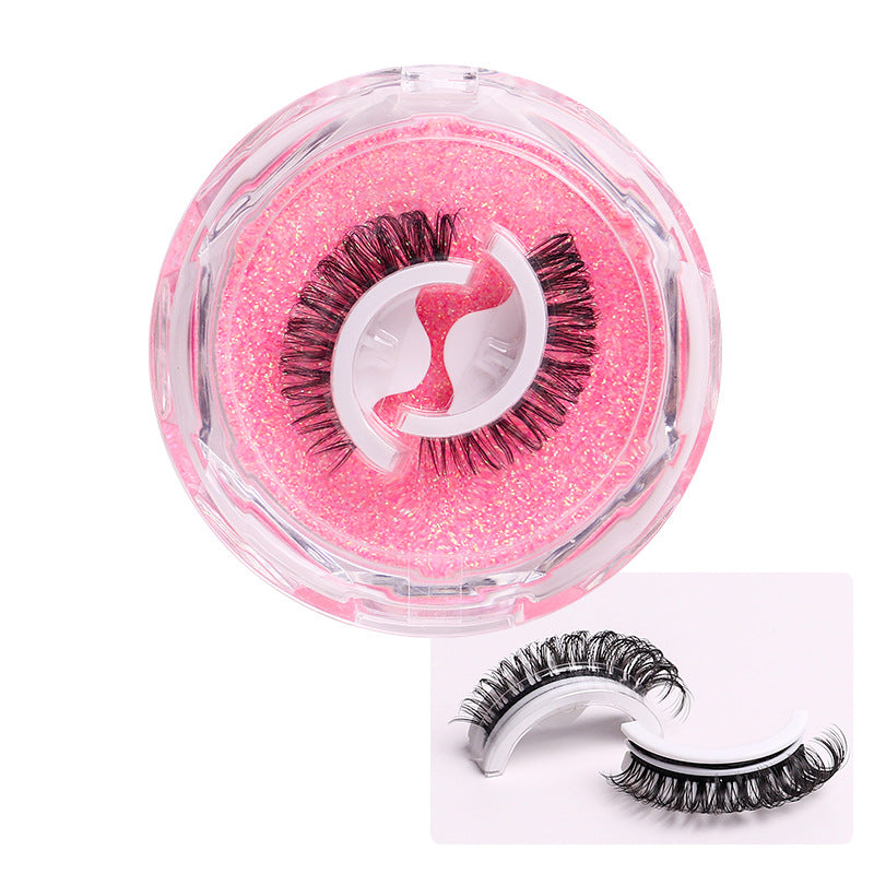 With Dense Curvature Eyelash Pairs Of Chemical Fiber False Lashes