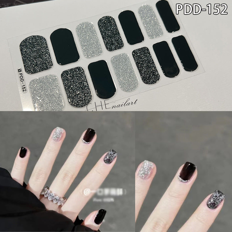 Love Waterproof Durable Applique Finished Patch Nail Art