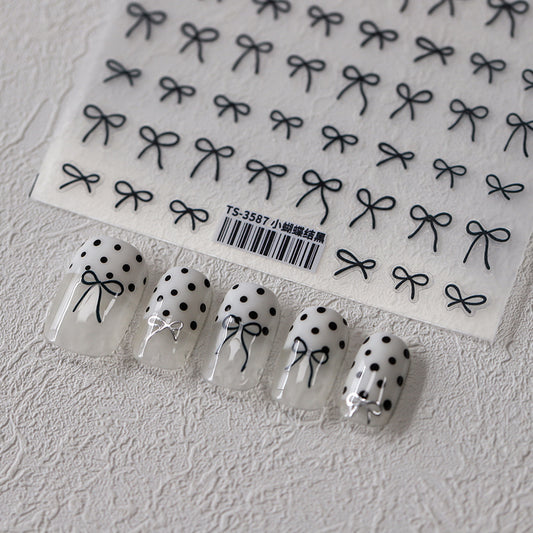 Three-dimensional Cartoon Cute Adhesive Ornament Small Nail Care Nail Art