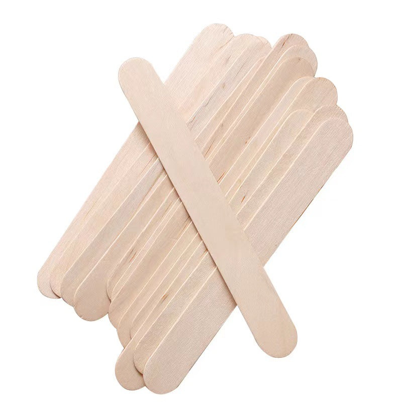 Bâtons Morceaux Bûches Ensachées Abaisse-langue Cire Ensemble d'outils pour ongles