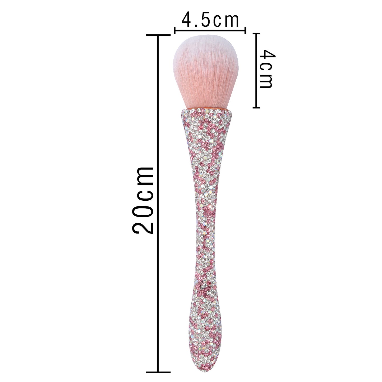 Small Waist Powder Brush Goblet Finishing Blush Beginner Makeup Brushes Accessories