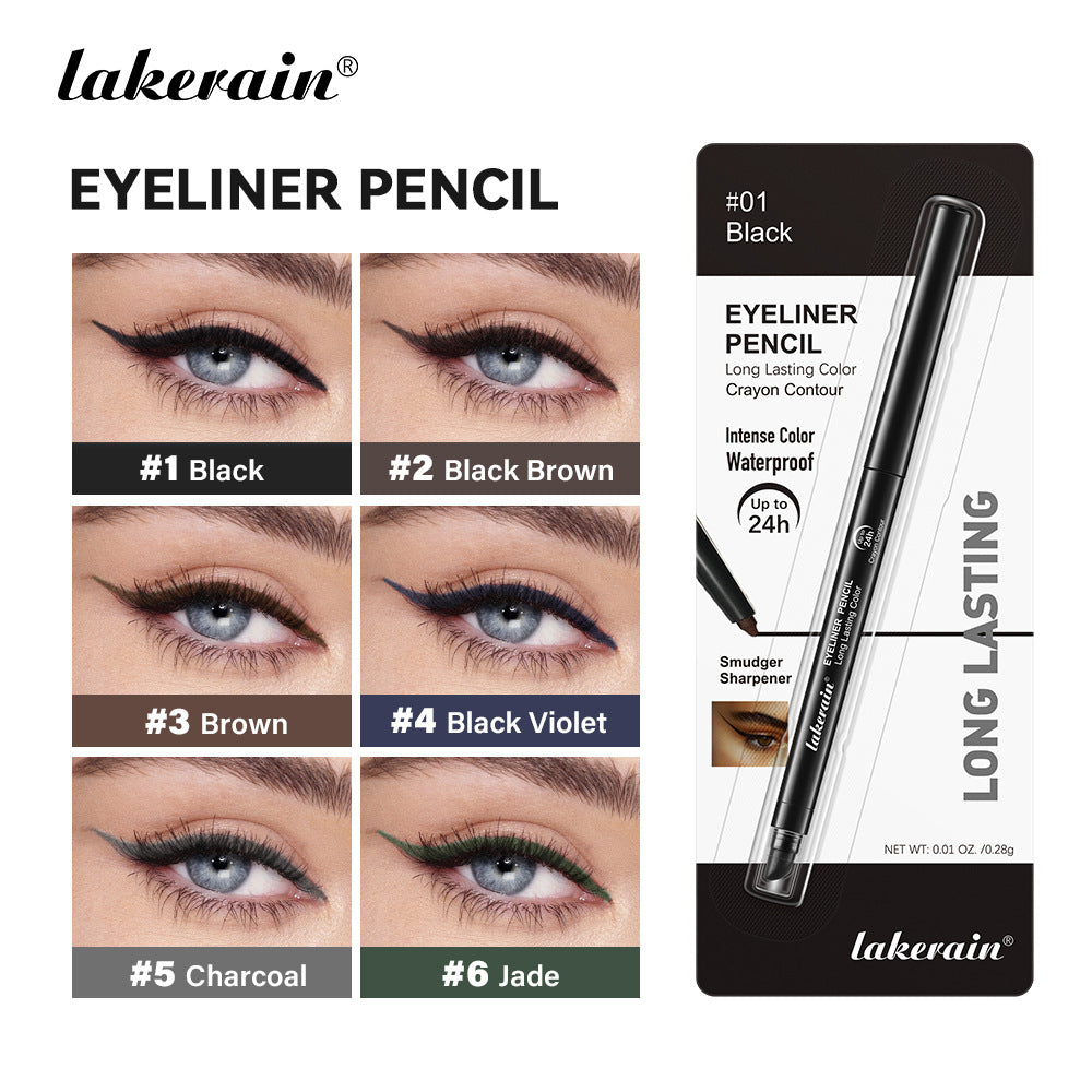 Eyeliner noir soyeux et facile à colorer longue tenue