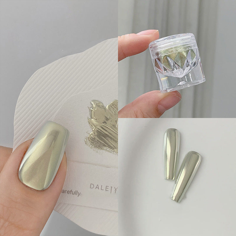 Poudre caméléon dégradée galvanoplastie miroir haute sensibilité Nail Art