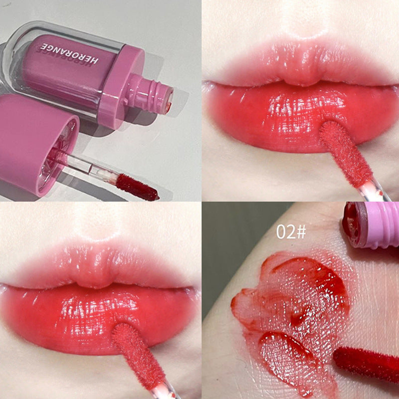 Moisturizing Mirror Color Water Lacquer Clear Lip Glosses