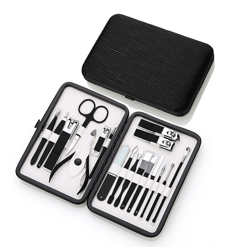 Kit de manucure Clippers Suit avec ensemble d'outils pour les ongles