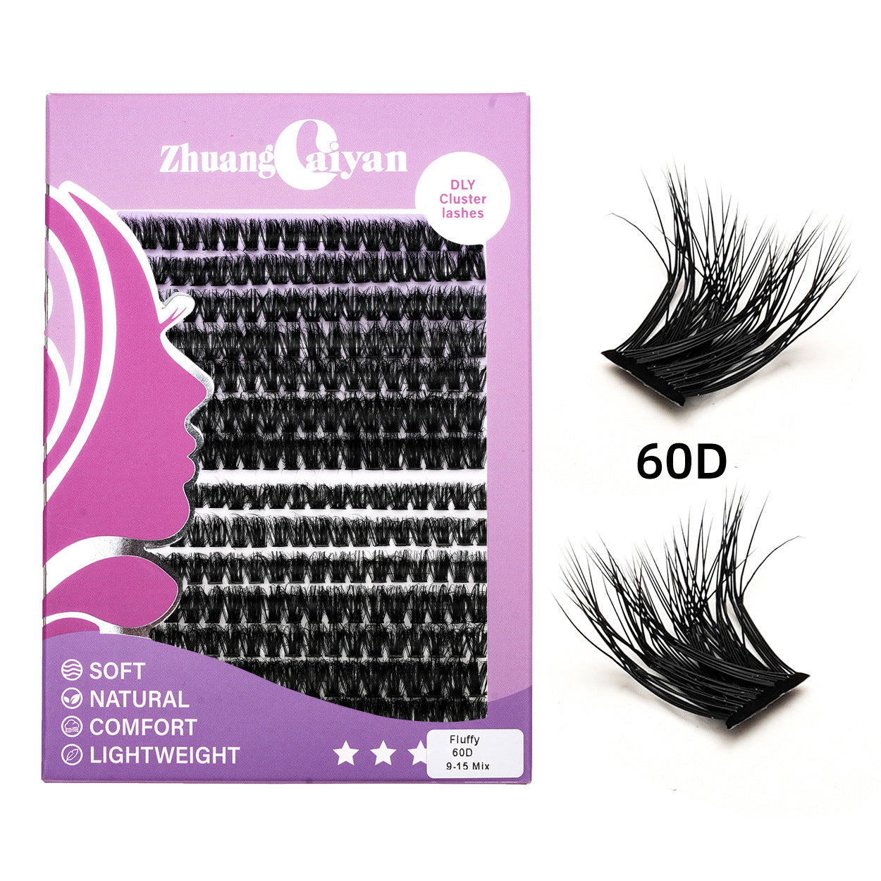 Eyelashes Fly Fluffy Qu Hot Melt False Lashes