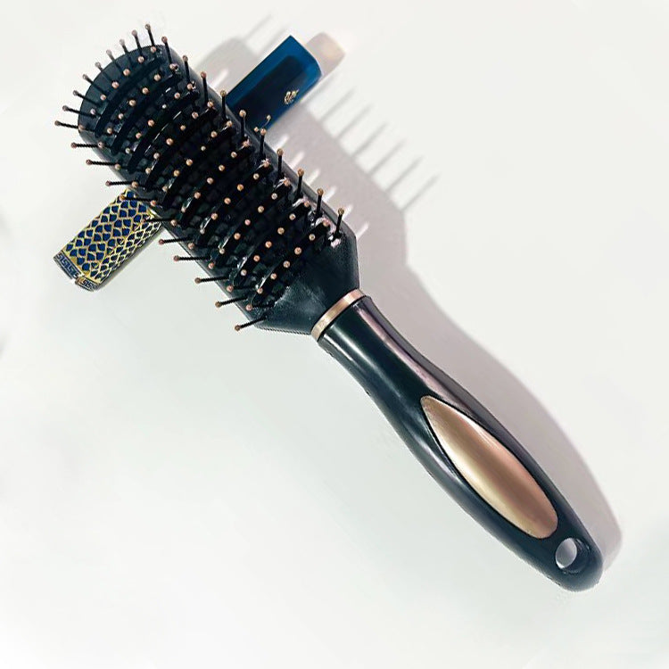 Brosses et peignes à cheveux en plastique pour femmes et hommes, coussin d'air, massage, bouclage, coiffure