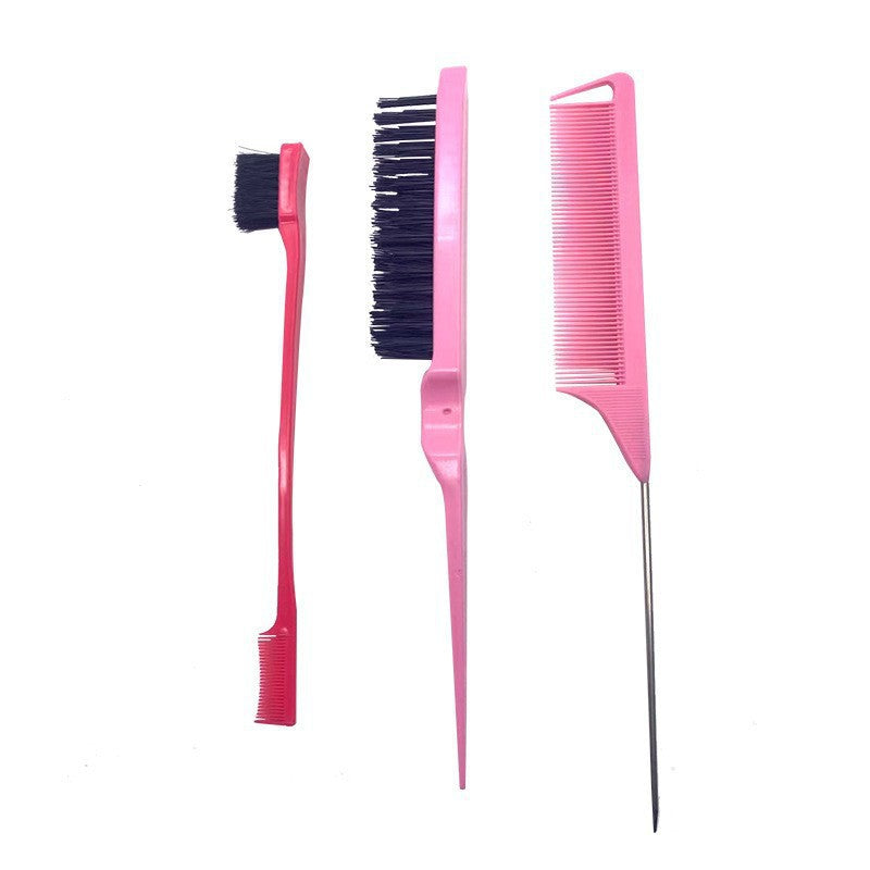 Brosse ronde pour le coiffage des sourcils, brosses et peignes durables pour les cheveux