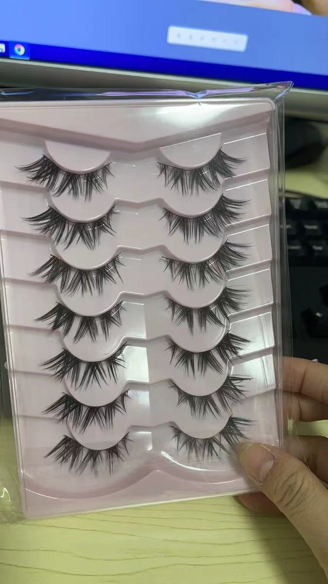 Faux cils russes Little Devil Eyelashes allongés en un seul lot