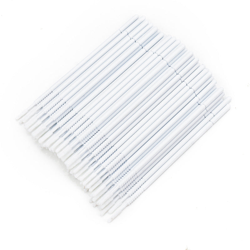 Bagged Spiral Long Cotton Swab Eyelash Makeup Accessories