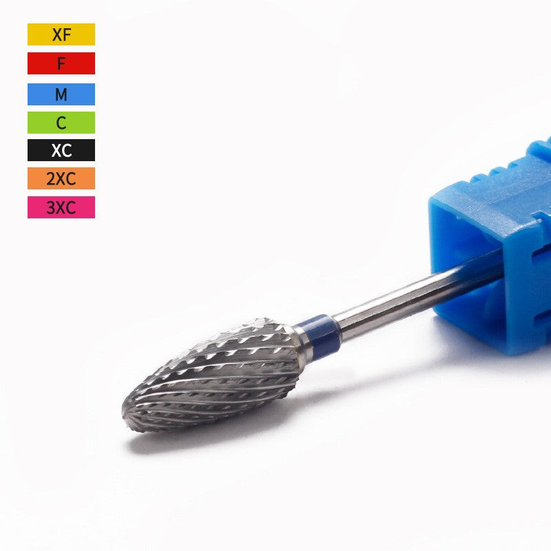 Ensemble d'outils de forage et de clouage en alliage pour machine à tête de meulage en acier