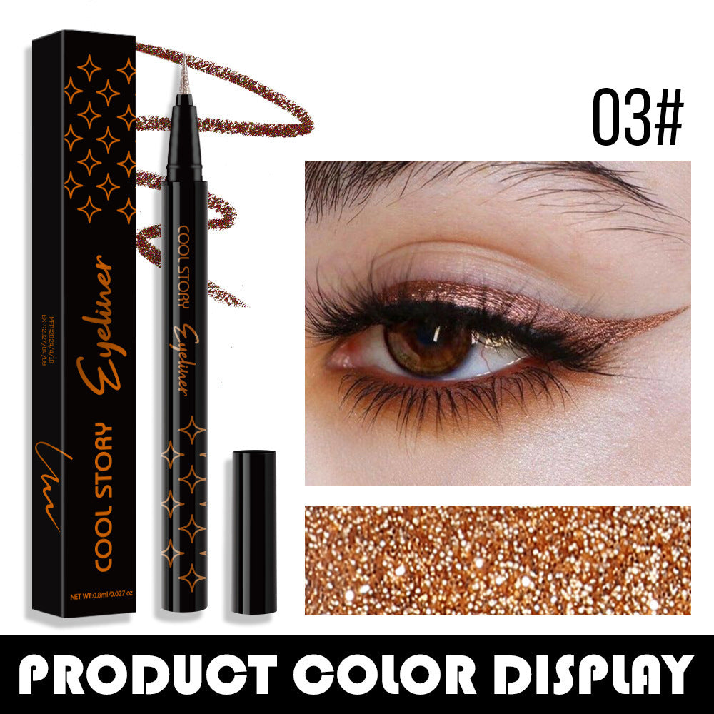 Eyeliner liquide brillant longue tenue Pearl Flash