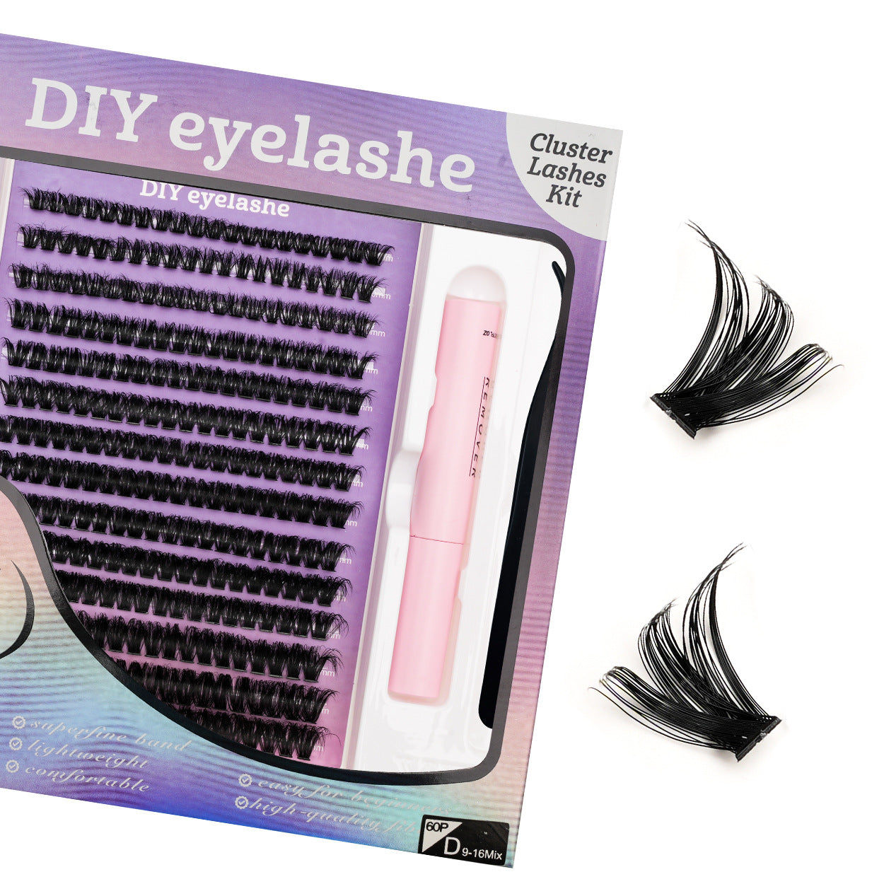 Eyelashes Fly Fluffy Qu Hot Melt False Lashes