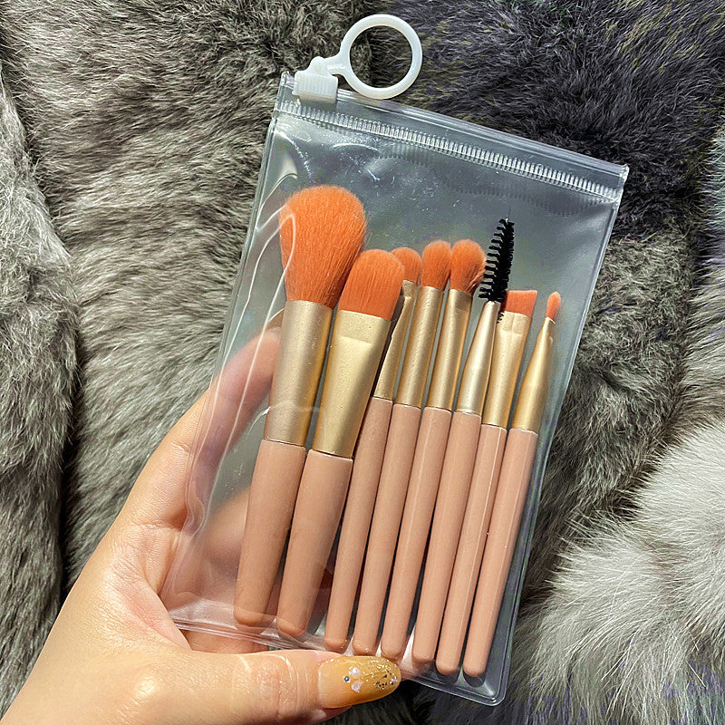 Portable Short Super Soft Travel Pack Makeup Brushes Accessories