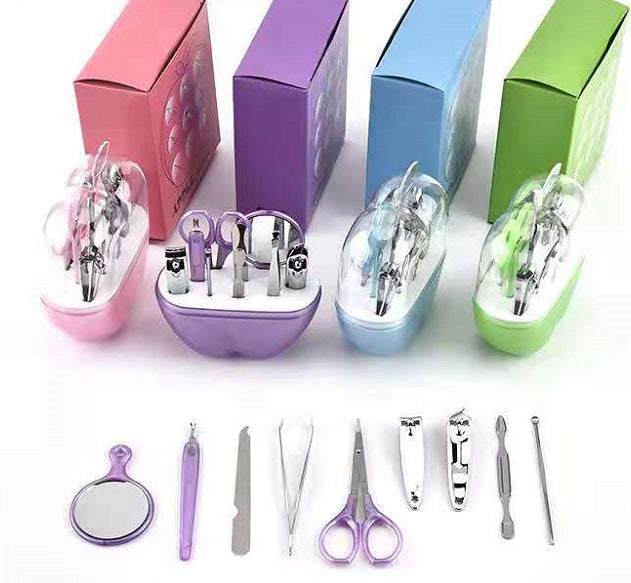 Ensemble d'outils pour ongles, ciseaux, couteau, tondeuse, accessoire de manucure