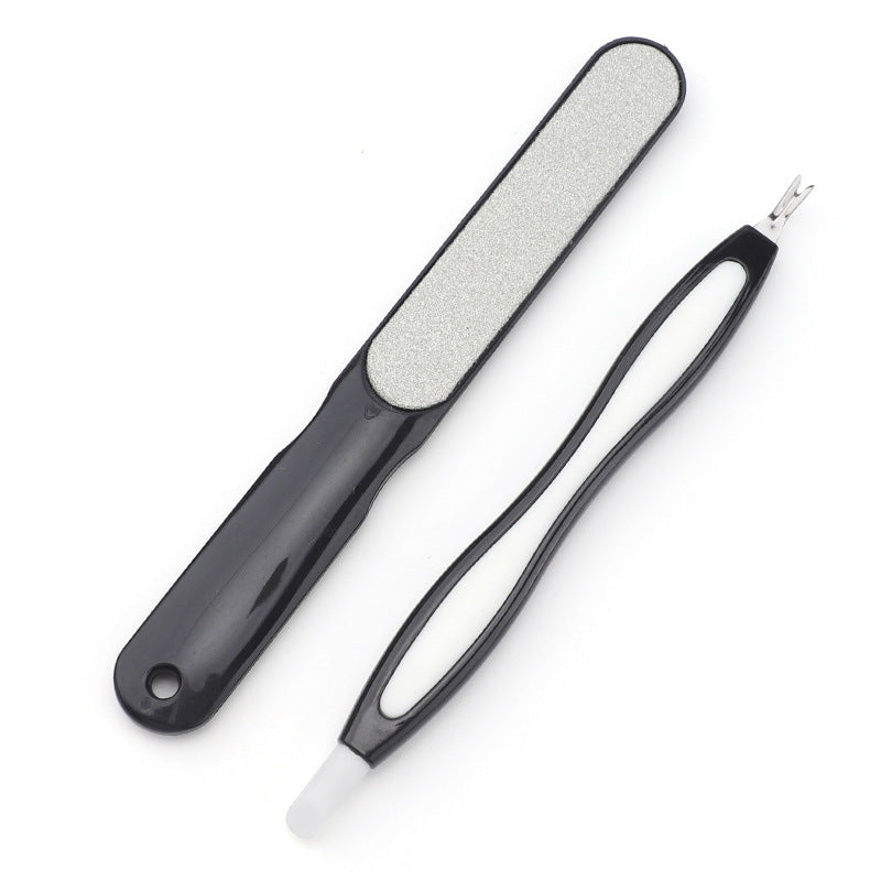 Polishing File Removing Barbed Nipper For Makeup Accessories