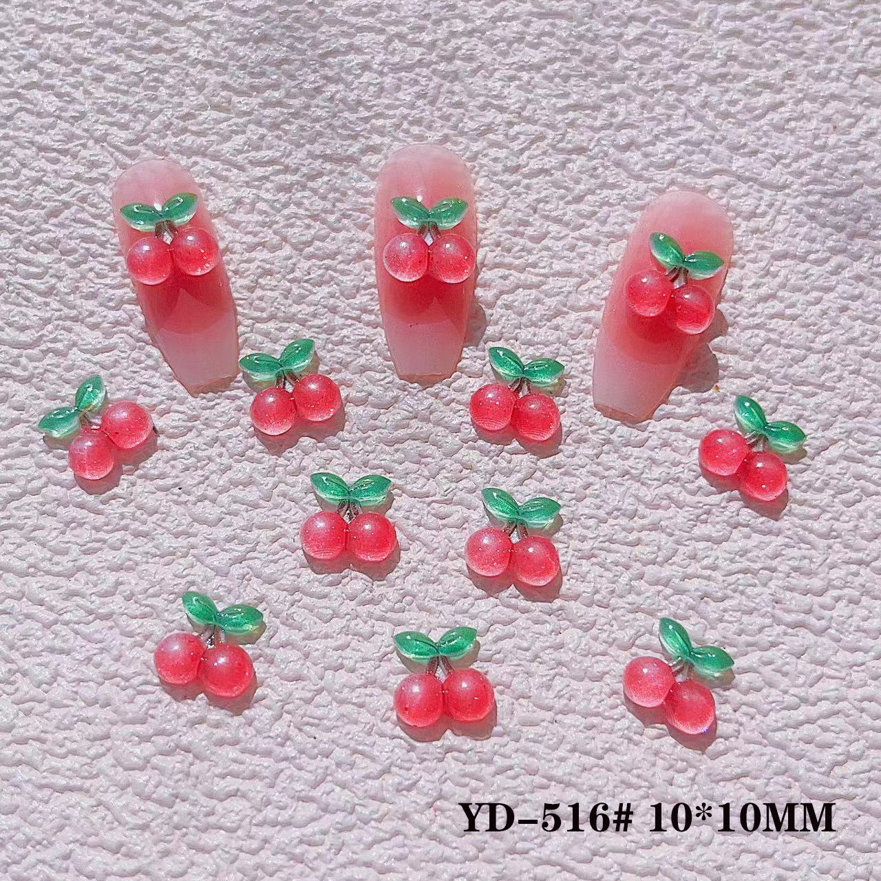 Fresh Frozen Fruit Series Watermelon Cherry Nail Care Nail Art