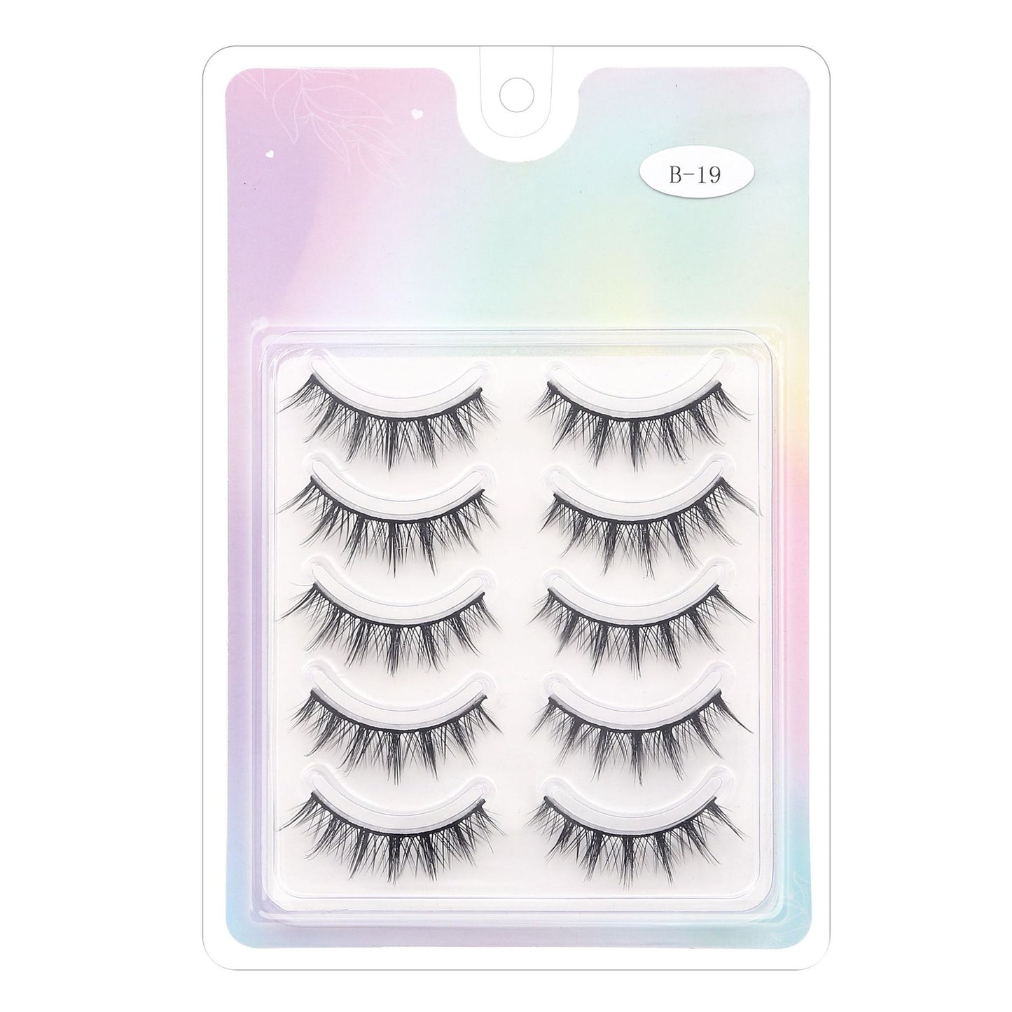 Pairs Of Chemical Fiber Devil Eyelashes False Lashes