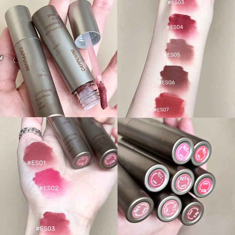 Gloss mat concentré pour les lèvres pour femmes