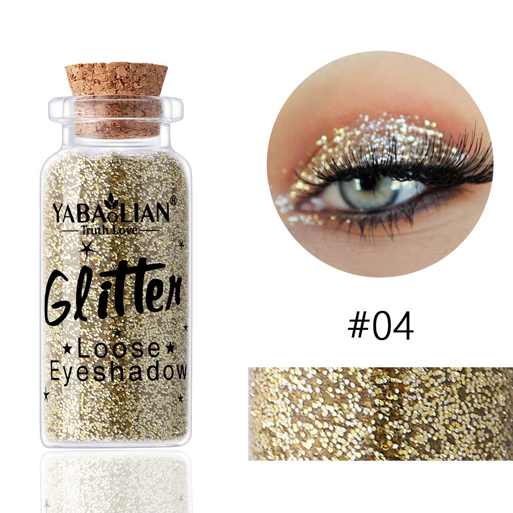 Fard à paupières scintillant Shadow Wipe Body Stage Glitter