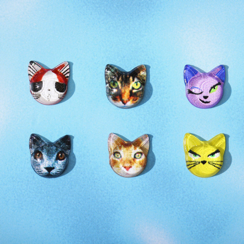 Kitty Animal Three-dimensional Smart Color Glossy Nail Care Nail Art