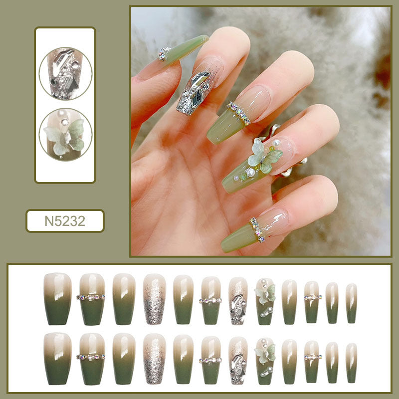 Autocollants pour ongles Summer Fresh Butterfly Flying Wear Armor