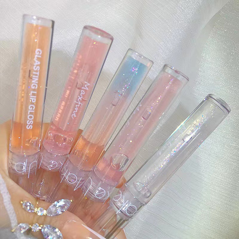 Transparent Doodle Lacquer Jelly Glass Maximizer Lip Glosses