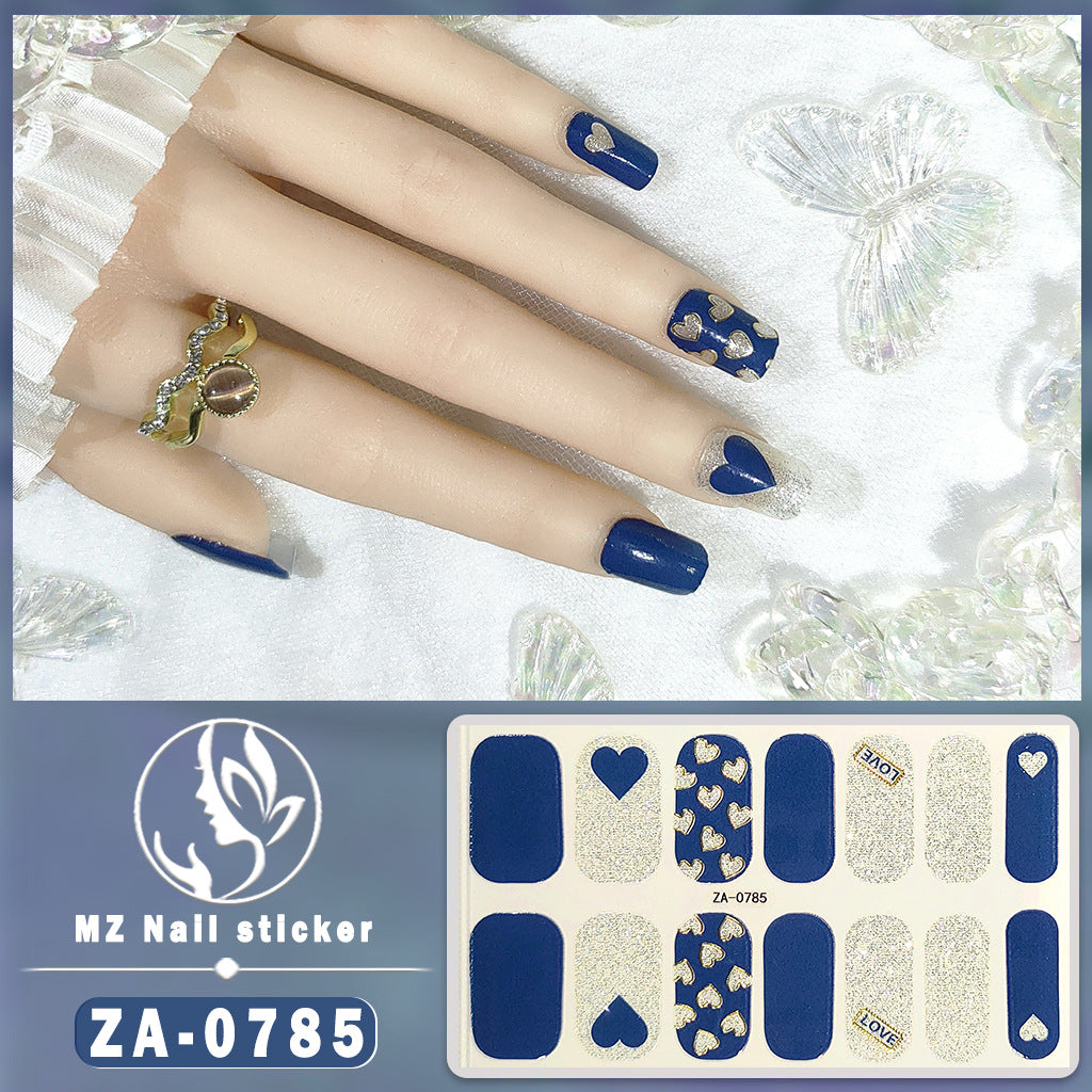 Full Oil Film Hand Manicure Implement Nail Stickers