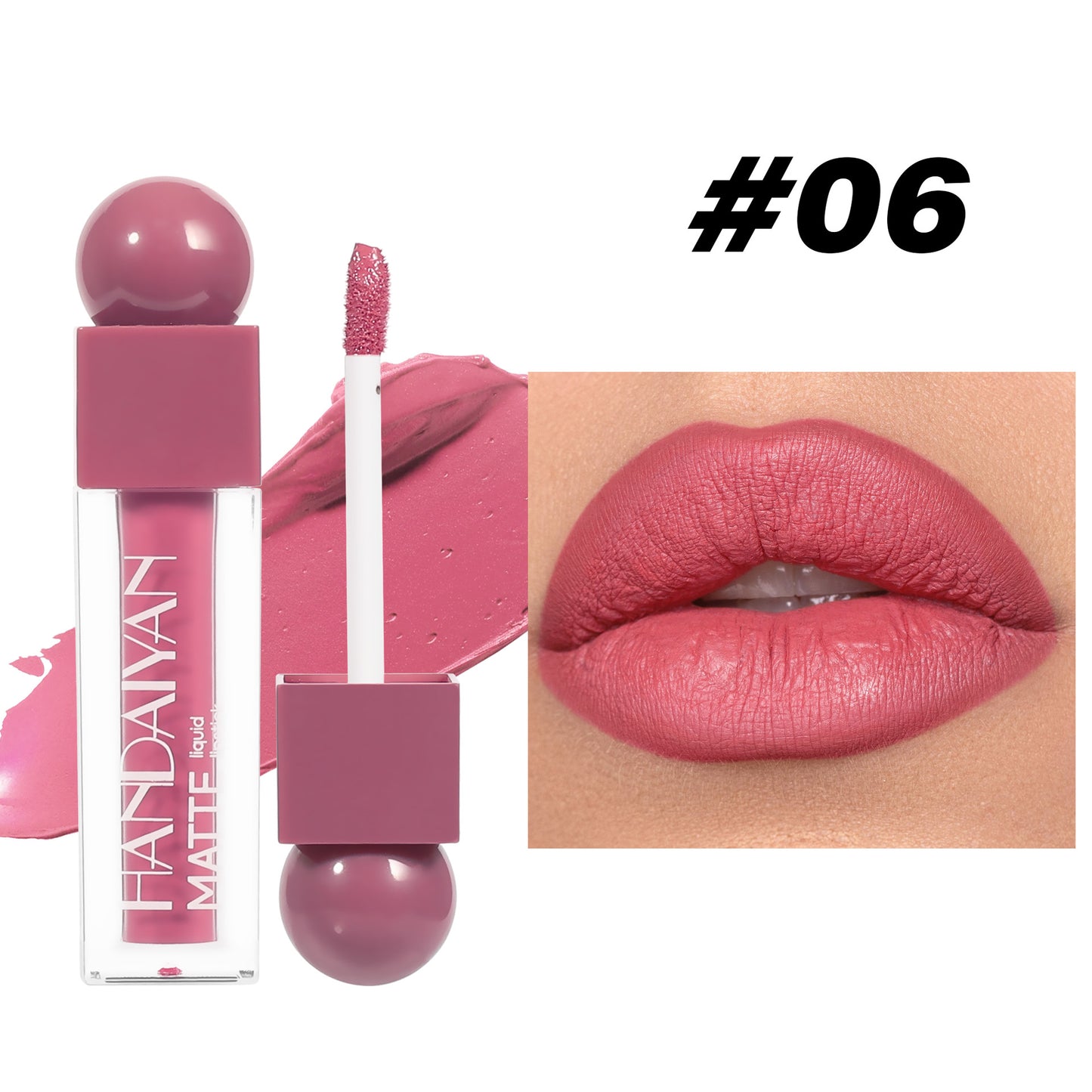 Square Tube Lacquer Waterproof No Stain Lip Glosses