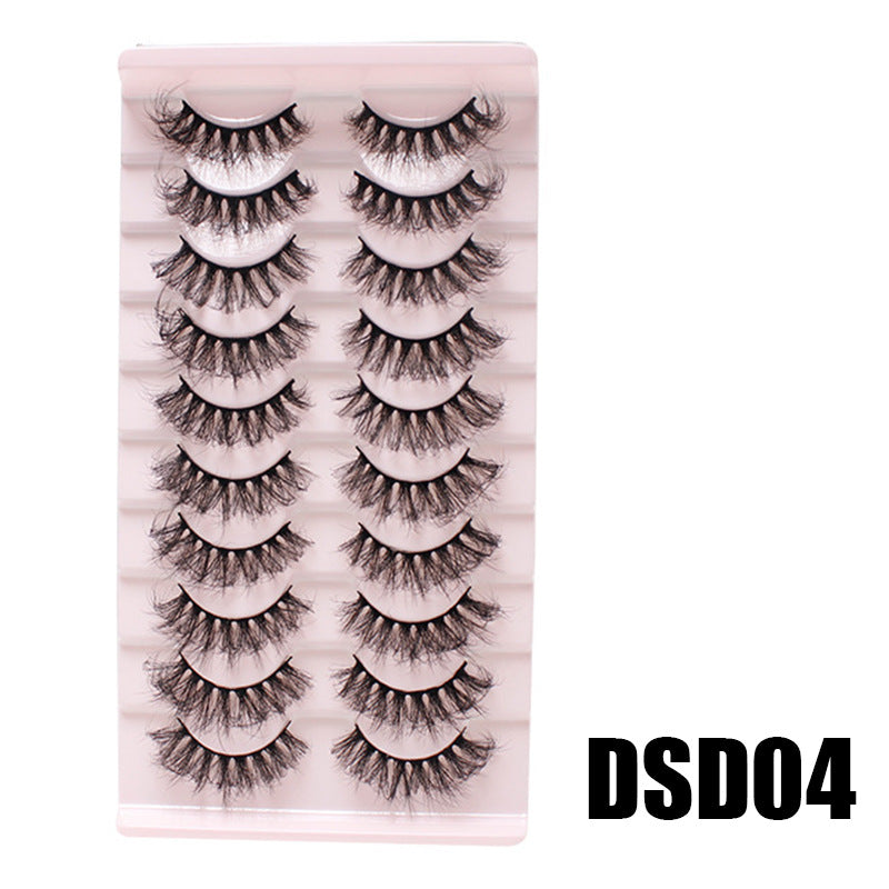 Explosion Style For Suit Thick Natural False Lashes