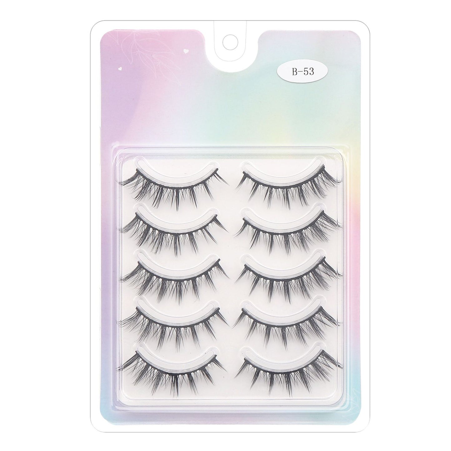 Pairs Of Chemical Fiber Devil Eyelashes False Lashes