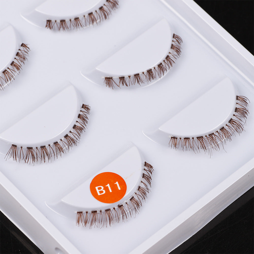 Pack Eyelash One Piece Lazy Style Natural False Lashes