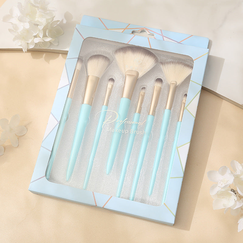 Simple Nylon Brush Blush Foundation Portable Makeup Brushes Accessories