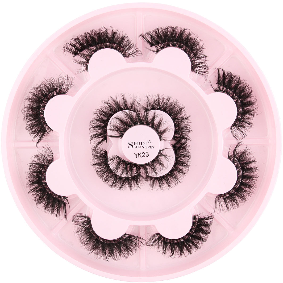 Natural Thick Exaggerated Sheer Root Tail False Lashes