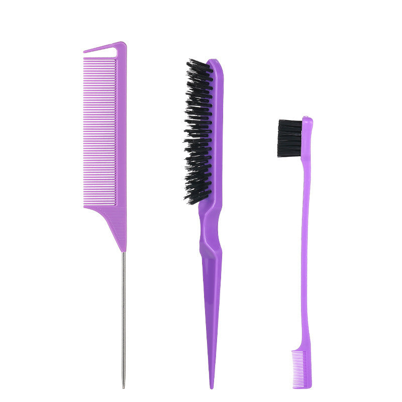 Costume trois pièces Highlight Tail Brosse à sourcils Brosses à cheveux et peignes