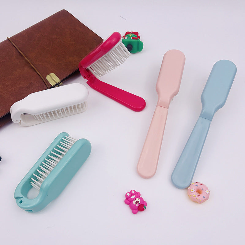 Brosses et peignes à cheveux de voyage portables et pliables classiques pour massage