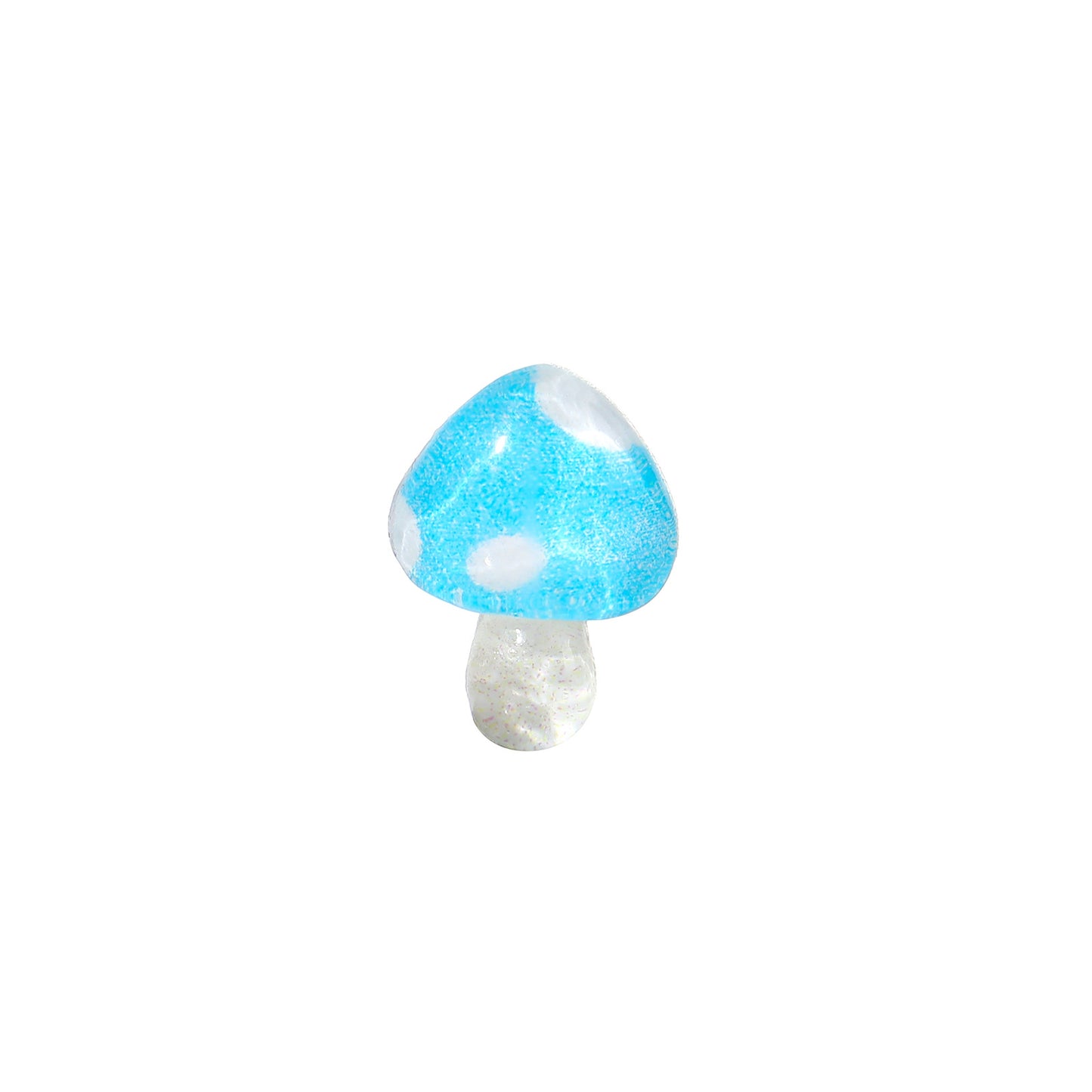 Mushroom Ornament Cute Cartoon Ice Transparent Nail Care Nail Art