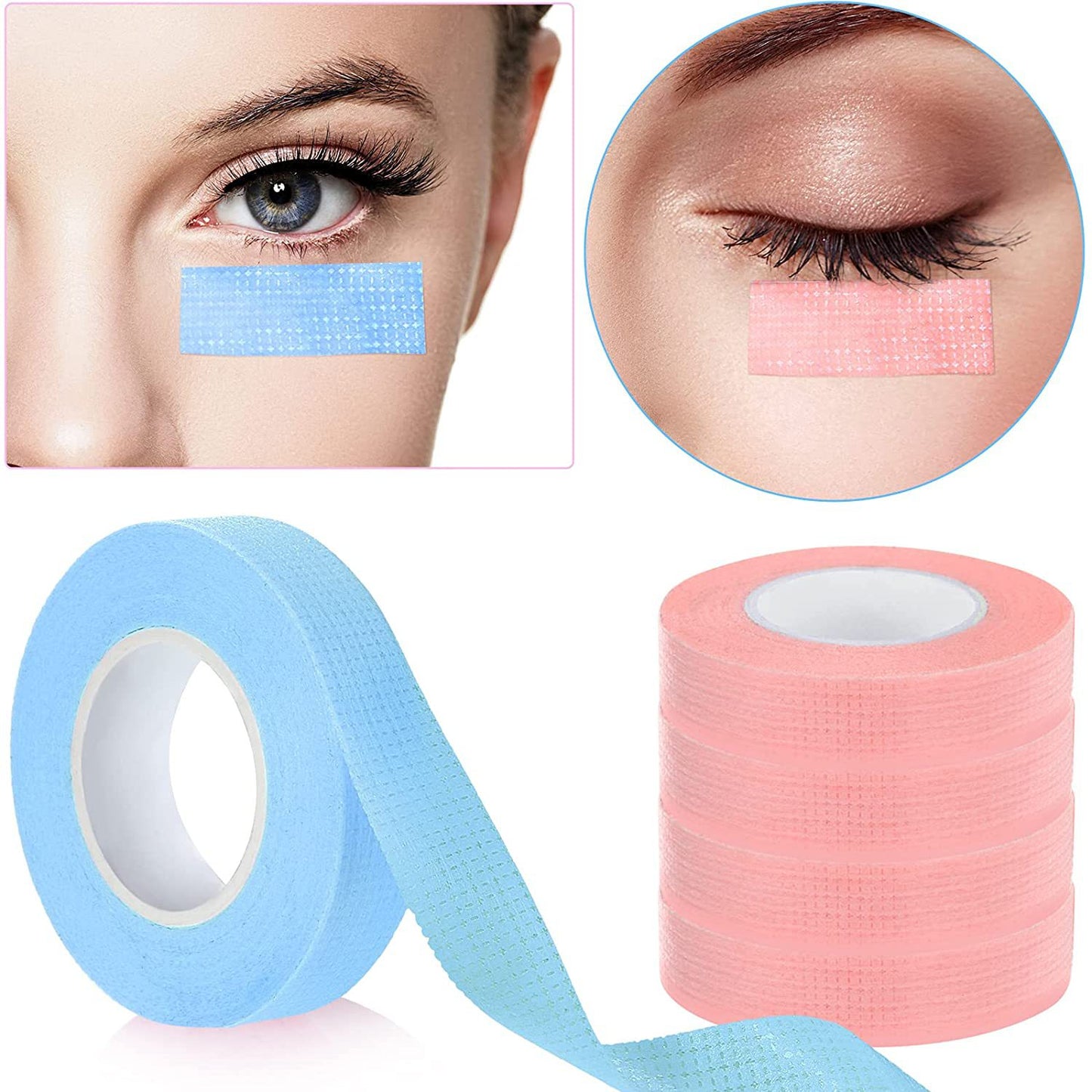 Eyelash Breathable Tape Green Adhesive With False Lashes