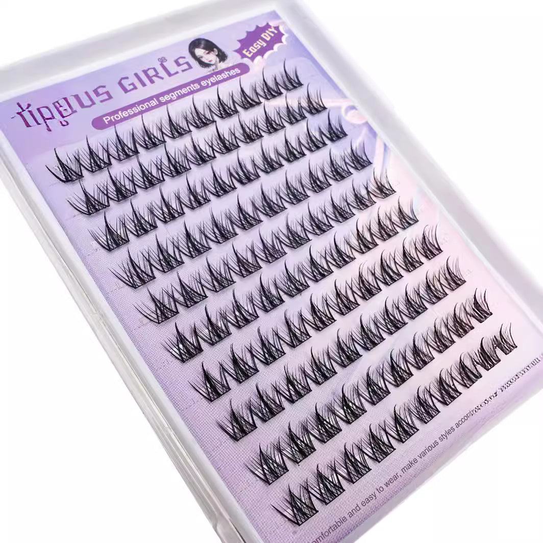 New Eyelashes Soft Self-adhesive Lazy Trilogy False Lashes