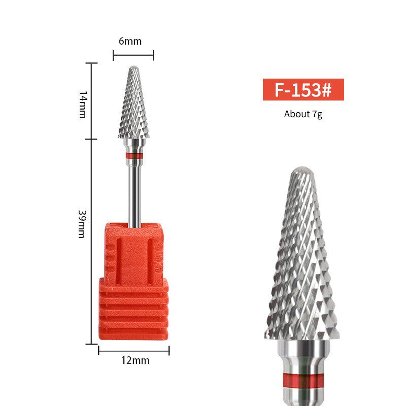 Hard Tungsten Steel Grinding Head Quick Removal Nail Art