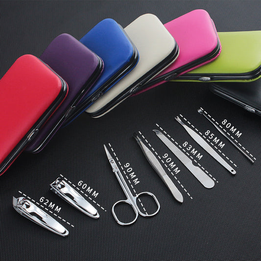 Portable Clippers Suit Fingernail Maintenance Kit Nail Tool Set